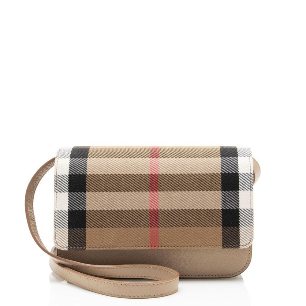 Burberry Madison Check Crossbody Bag